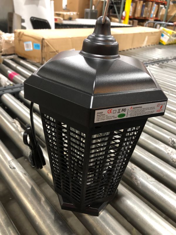 Photo 1 of Bug Zapper Outdoor, 20W Mosquito Zapper with Dusk to Dawn Light Sensor, 4200V Electric Bug Zapper Indoor for 2300 Sq Ft Coverage
