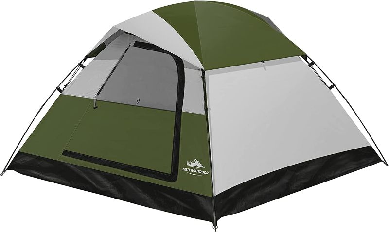 Photo 1 of AsterOutdoor Tents Camping Dome Family Tent 3/4/6 Person Camp Waterproof Tent
