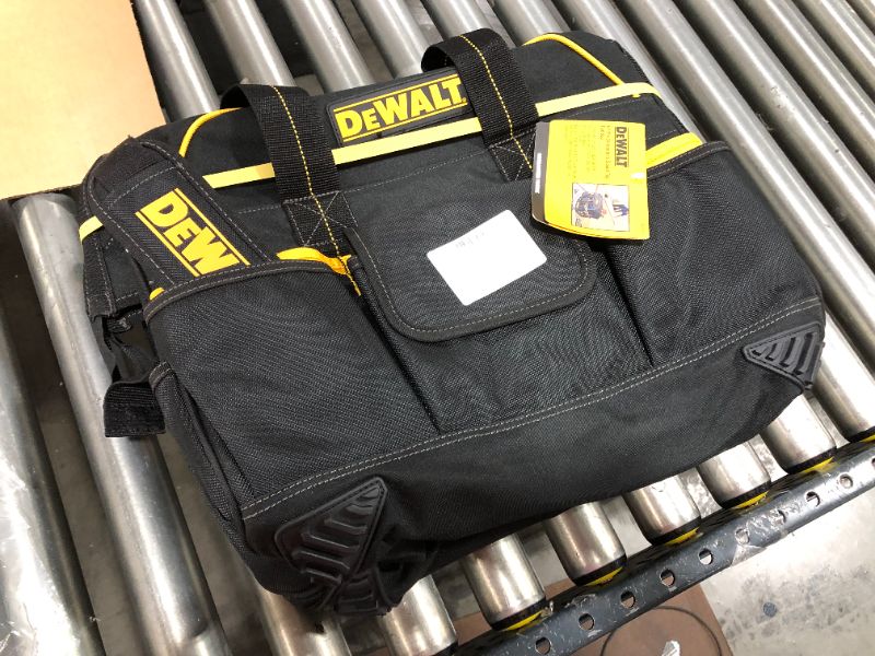 Photo 3 of DEWALT DG5553 Tool Bag, 18 in. 28 Pocket, Multicolor, ?Pack of 1
