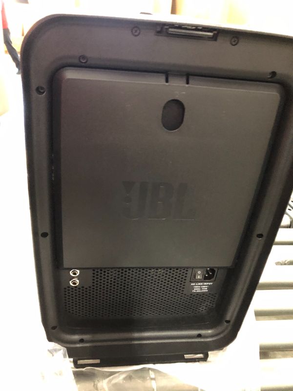 Photo 4 of JBL - EON208P 8" 2 way PA System with Integrated 8 Channel Mixer and Microphone - Black
