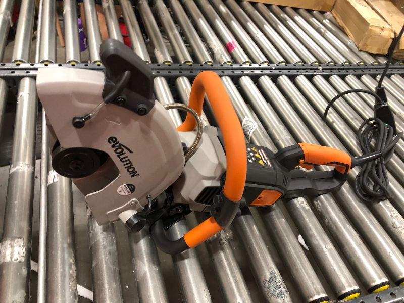 Photo 1 of Evolution R300DCT+: 12 in. Electric Concrete Cut-Off Saw with Dust Suppression
