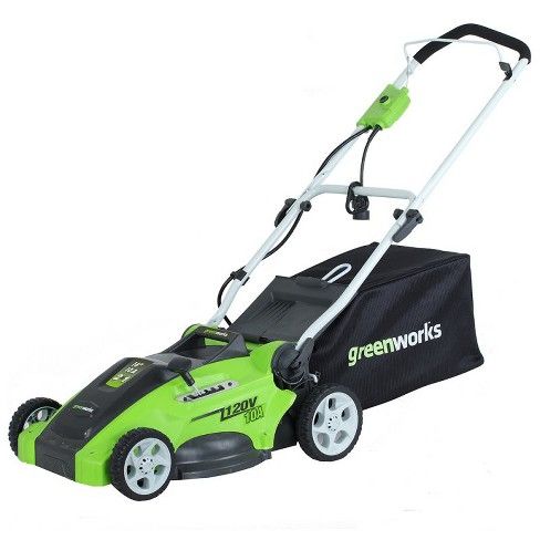 Photo 1 of Greenworks 25142 10 Amp 16 in. 2-in-1 Electric Lawn Mower

