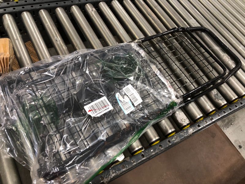 Photo 1 of DMI Utility Cart with Wheels to be Used as a Shopping, Grocery, Laundry and Stair Climber Cart, Holds up to 90 Pounds, Compact and Foldable, Black
