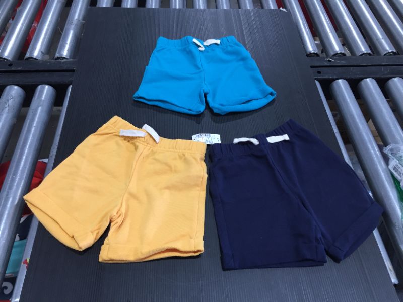 Photo 1 of Toddler Boys French Terry Shorts 3-Pack SIZE 2T