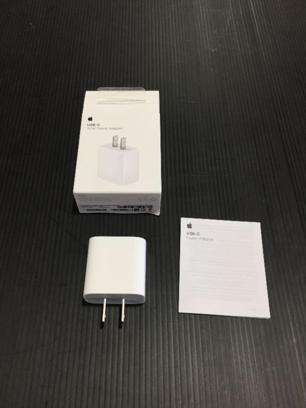 Photo 2 of Apple 20 Watt USB-C Wall Charger
