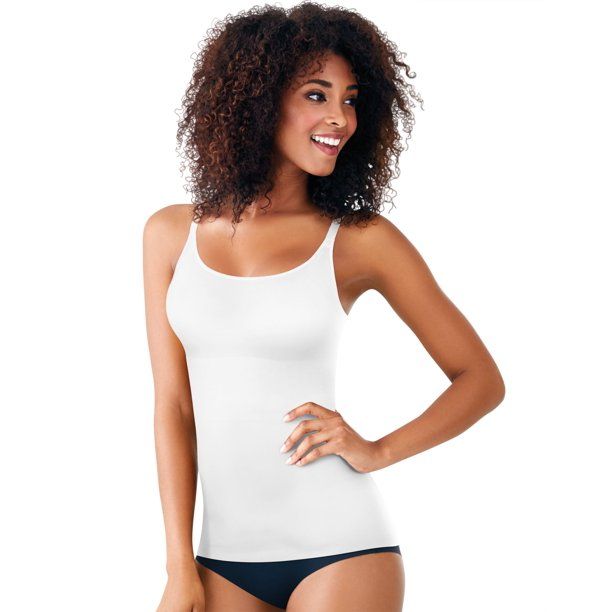 Photo 1 of Maidenform Cover Your Bases Camisole with Cool Comfort® Fabric White  SIZE SMALL 
