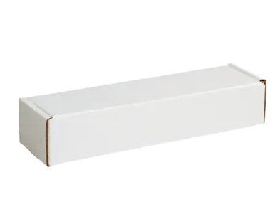 Photo 1 of 50 PACK OF 12"L X 2"W X 2"H WHITE SHIPPING BOX 