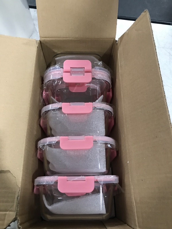 Photo 2 of [10 Pack] Glass Meal Prep Containers
