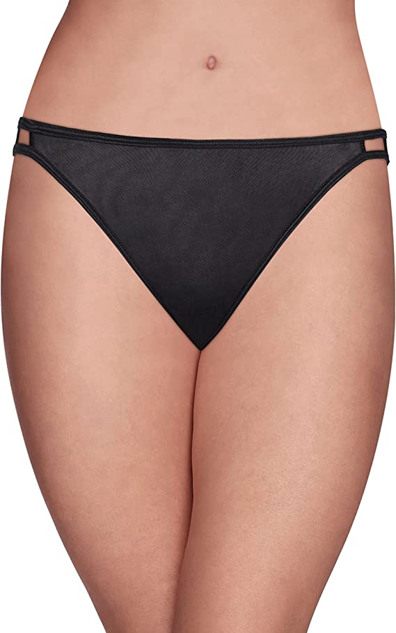 Photo 1 of 3 pack Vanity Fair Women's Illumination String Bikini Panties (Regular & Plus Size)
 (SIZE XL ) 