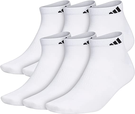 Photo 1 of adidas Mens Superlite Low Cut Socks (6-pair)
 (SIZE L) 