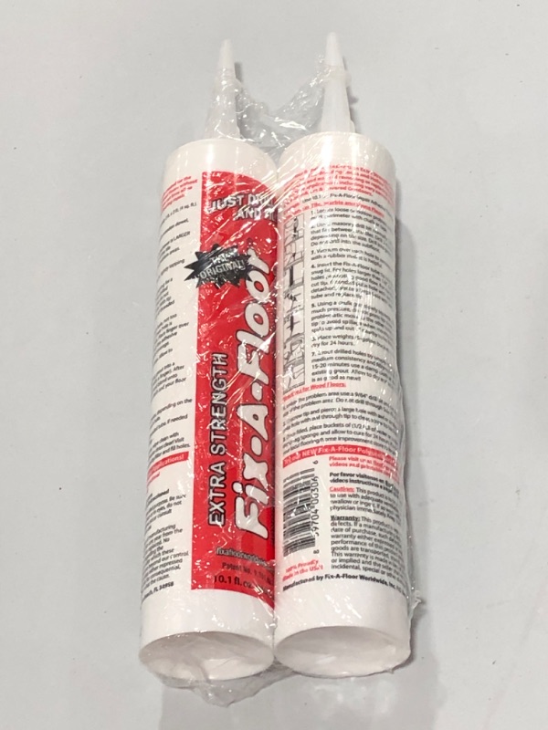 Photo 2 of (2 Pack) Fix-A-Floor 10.1 oz. Repair Adhesive