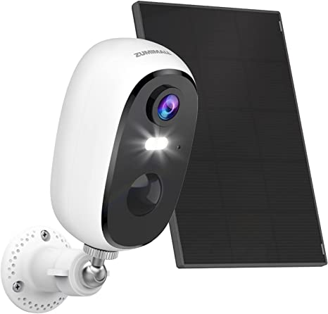 Photo 1 of 2K Security Cameras Wireless Outdoor, Outdoor Camera Wireless Color Night Vision, ZUMIMALL Wireless Home Security Cameras/Spotlight & Siren/2.4GWiFi/2 Way Talk/ PIR Detection/Waterproof/Cloud/SD
