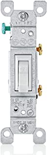 Photo 1 of Leviton 15 Amp Preferred Switch, White (10-Pack)
