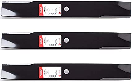 Photo 1 of 3PK Oregon 94-063 Replacement Blades for 50" Toro 112-9759, 115-5059, 110-6837
