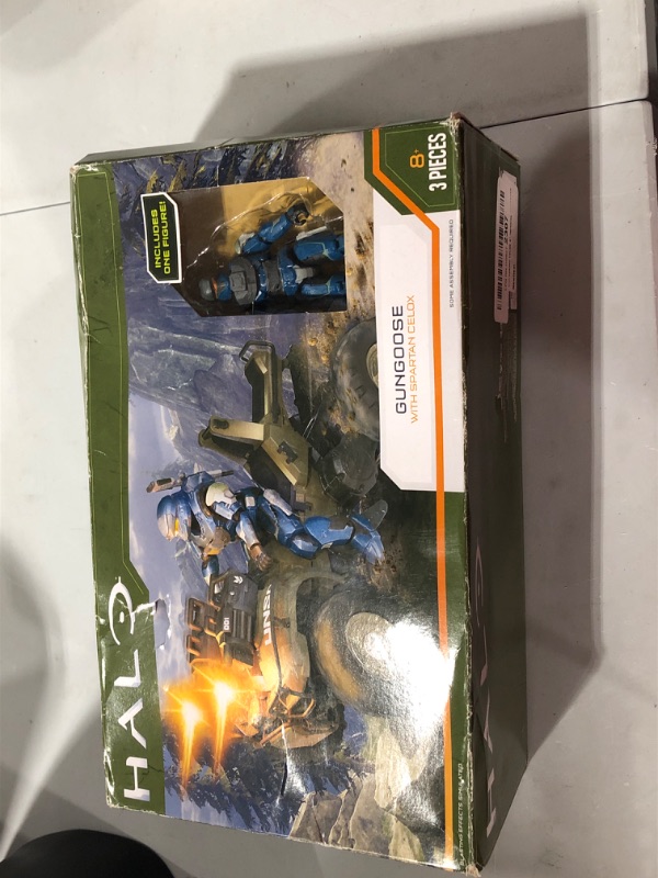 Photo 2 of 2021 Halo Infinite Series Wave 3 GUNGOOSE with Spartan CELOX 4" Jazwares
