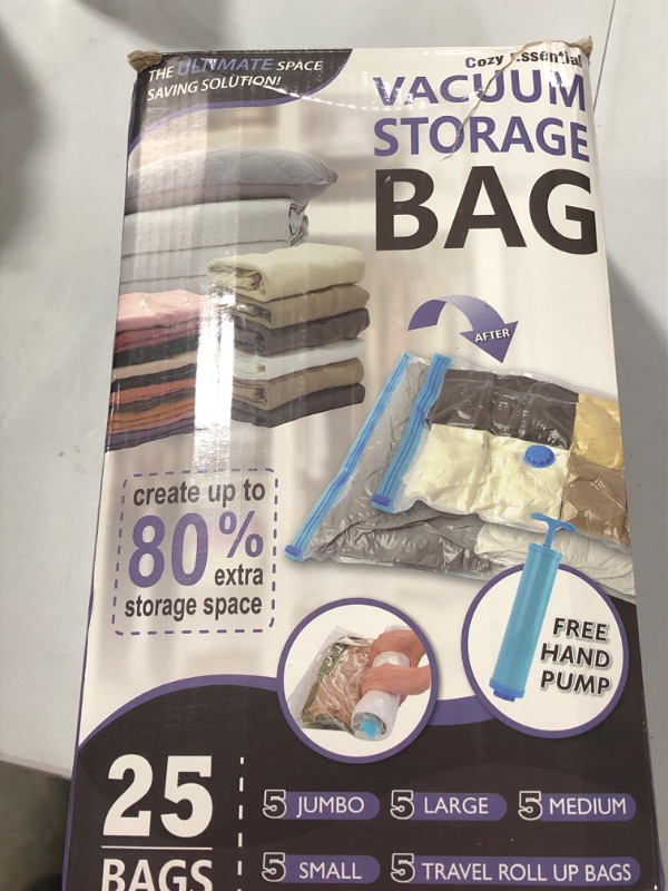 Photo 2 of 25 Pack Vacuum Storage Bags