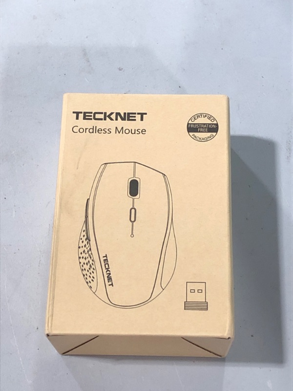 Photo 2 of TeckNet Classic 2.4G Portable Optical Wireless Mouse with USB Nano Receiver for Notebook