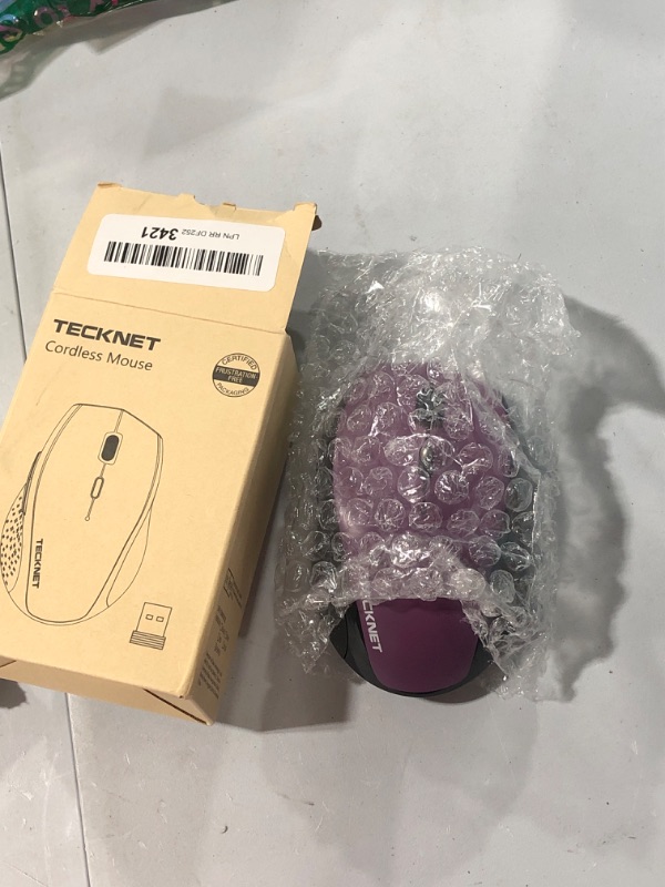 Photo 3 of TeckNet Classic 2.4G Portable Optical Wireless Mouse with USB Nano Receiver for Notebook