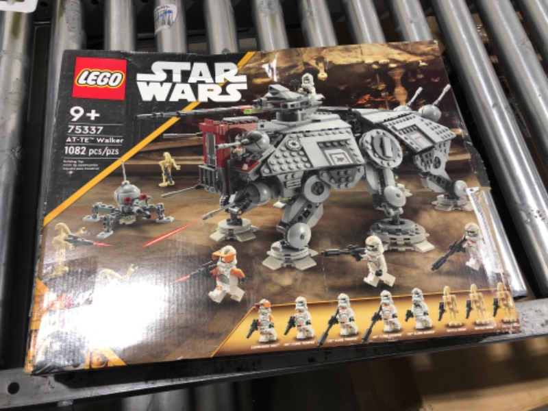 Photo 2 of LEGO Star Wars at-TE Walker 75337 Building Toy Set for Kids, Boys, and Girls Ages 9+ (1,082 Pieces), 18.9 x 14.88 x 2.78 inches FrustrationFree Packaging