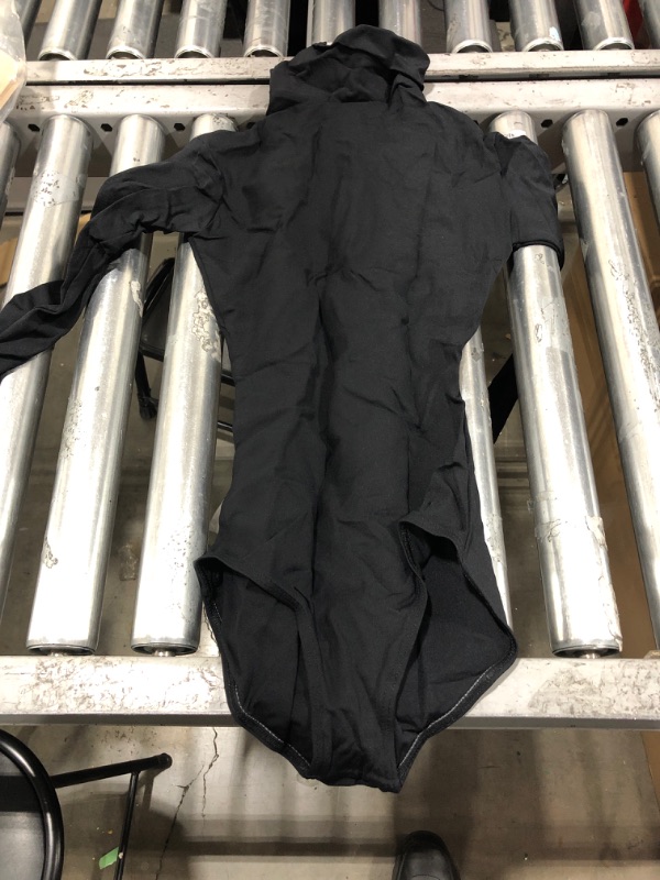 Photo 1 of black turtle neck bodysuit, size S.