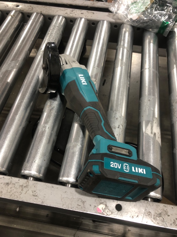 Photo 1 of 20V Cordless Angle Grinder, 4-1/2''Cordless Grinders? Metal Cut Off /Polish Tool?With 2.0Ah Battery& Charger? For Cutting And Grinding