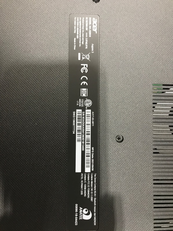 Photo 6 of Acer Aspire 1 A115-32-C96U Slim Laptop | 15.6" Full HD Display | Intel Celeron N4500 Processor | 4GB DDR4 | 128GB eMMC | WiFi 5 | Microsoft 365 Personal 1-Year Subscription | Windows 11 Home in S mode FHD | 8GB RAM | 128GB SSD