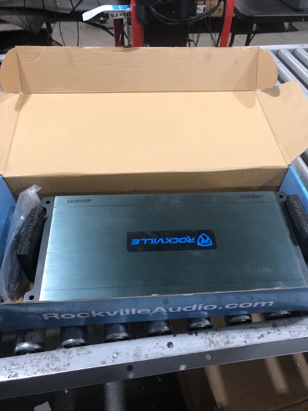 Photo 1 of Rockville DBM65 6-Channel 2600w Peak/660w RMS CEA Rated Marine/Boat Amplifier 6 Channel