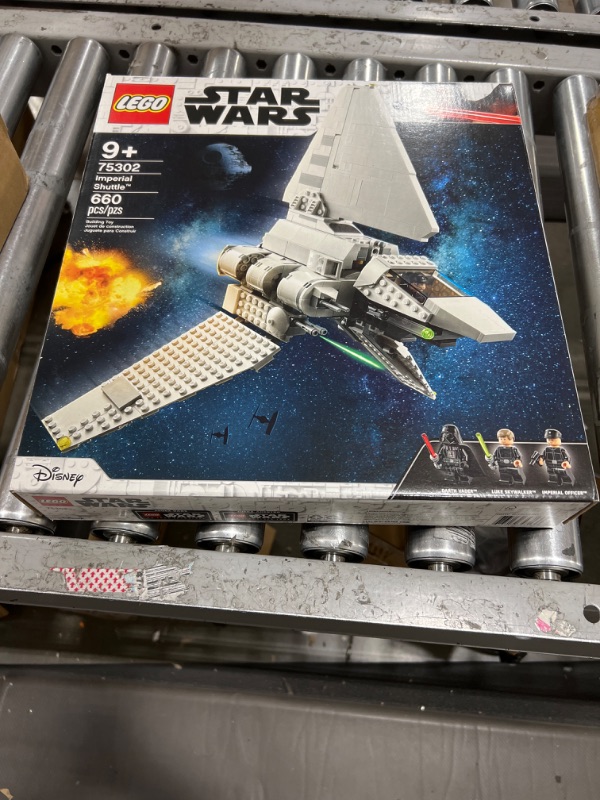 Photo 2 of LEGO Star Wars Imperial Shuttle 75302 Building Kit; Awesome Building Toy for Kids Featuring Luke Skywalker and Darth Vader; Great Gift Idea for Star Wars Fans Aged 9 and Up, New 2021 (660 Pieces) Frustration-Free Packaging