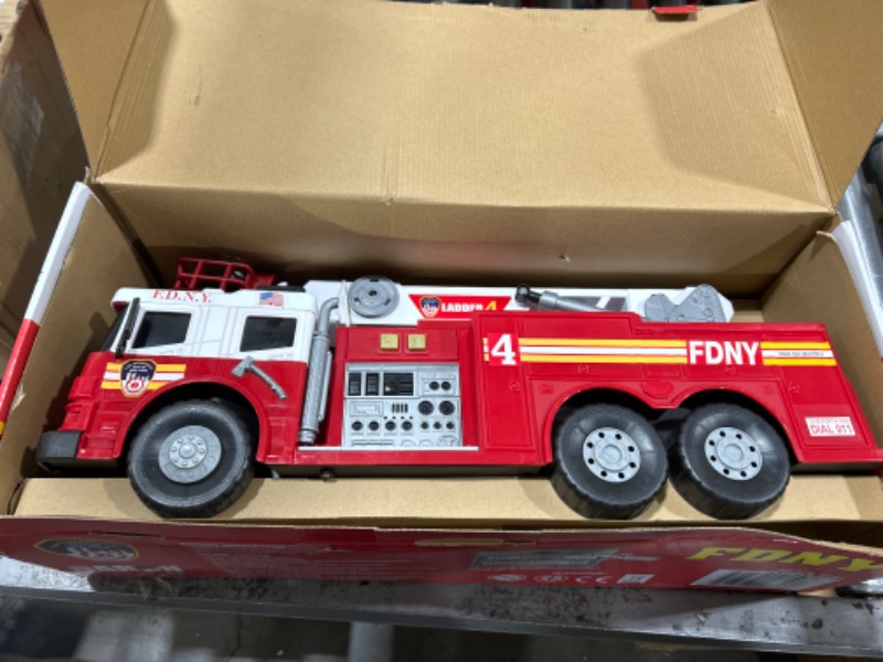 Photo 2 of Daron FDNY 24" Fire Truck w/ Lights & Sounds Standard