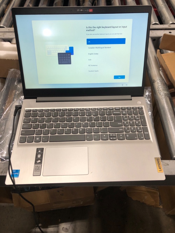 Photo 6 of Lenovo 2022 Newest Ideapad 3 Laptop, 15.6" HD Touchscreen, 11th Gen Intel Core i3-1115G4 Processor, 8GB DDR4 RAM, 256GB PCIe NVMe SSD, HDMI, Webcam, Wi-Fi 5, Bluetooth, Windows 11 Home, Platinum Grey
