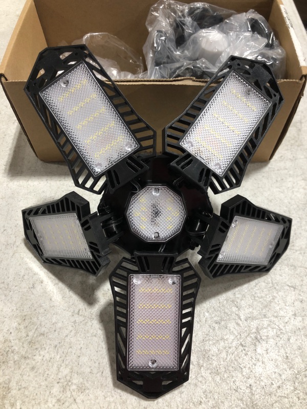 Photo 1 of 2-PACK GARAGE LIGHTS, 5 PANELS. 120W.