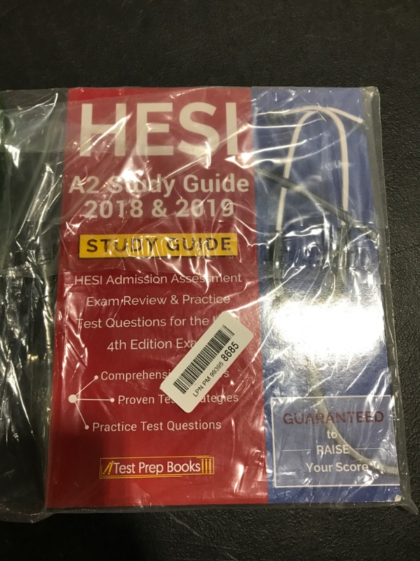 Photo 2 of HESI A2 Study Guide 2018 & 2019: HESI Admission Assessment Exam Review & Practice Test Questions for the HESI 4th Edition Exam
PRIOR USE. 