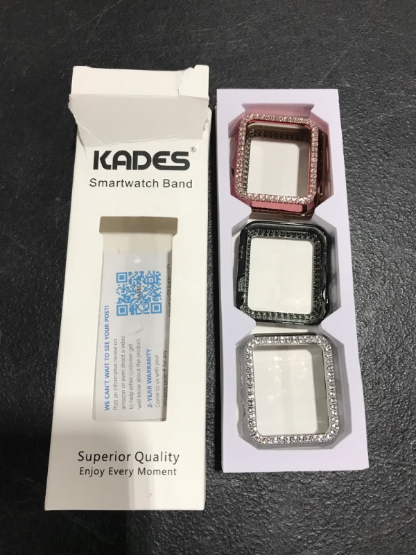 Photo 2 of KADES Compatible for Apple Watch Case Bling 42mm