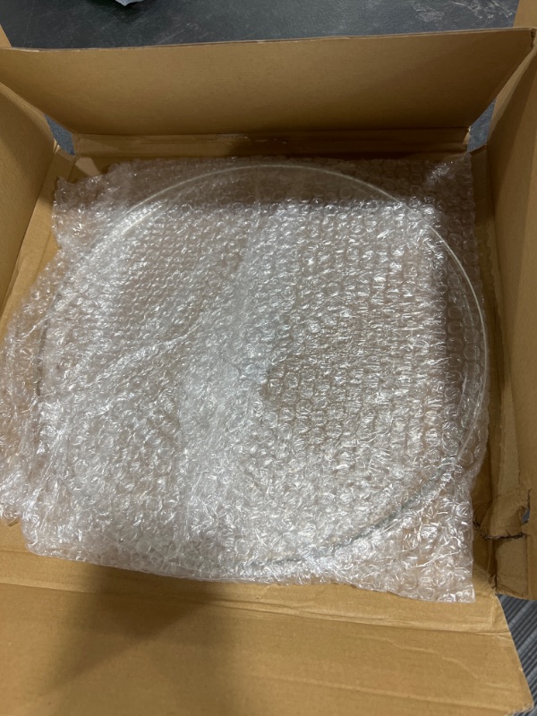 Photo 1 of 12" Microwave Plate Replacement, Compatible with Whirlpool Glass Turntable Tray, Equivalent to W10337247, W11367904.
