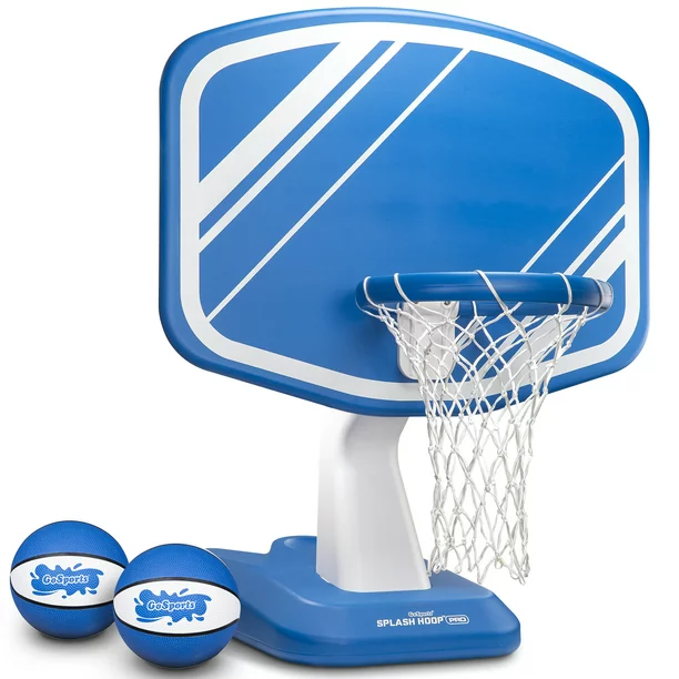 Photo 1 of GoSports Splash Hoop PRO Poolside Basketball Game - Blue