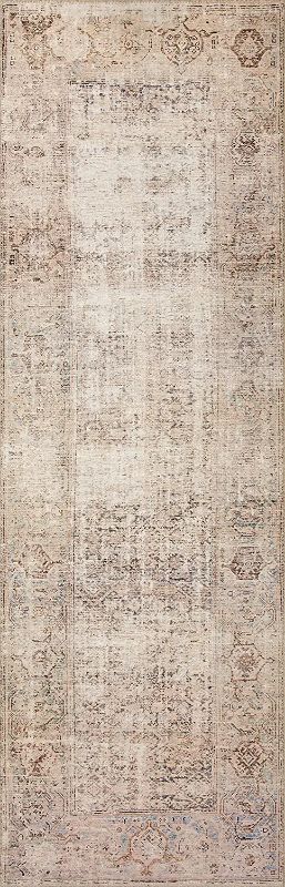 Photo 1 of Amber Lewis X Loloi Georgie Collection GER-02 Ocean / Sand 3' X 10' Runner
