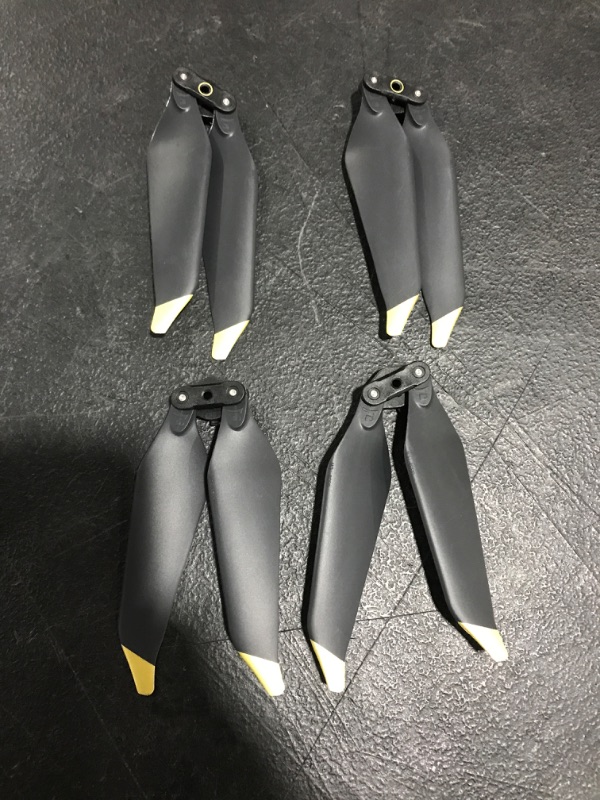 Photo 2 of DJI Mavic Pro Platinum 8331 Low-Noise Quick-Release Propellers - Gold Tips - 2 Pairs. MISSING PACKAGE. 