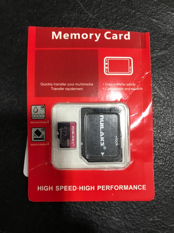 Photo 2 of 512GB Micro SD Card with Adapter High Speed SD Card for Nintendo Switch Class 10 Memory Card for Android Smartphone Digital Camera Tablet and Drone Microsd
