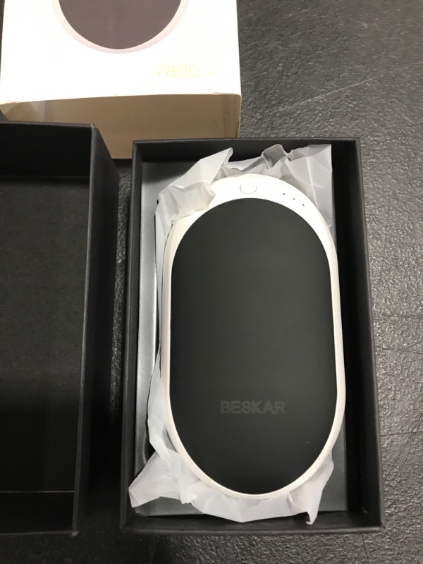 Photo 3 of BESKAR Rechargeable Hand Warmer. OPEN BOX. 