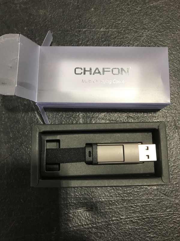Photo 1 of CHAFON Multi Charging Cable Short,Portable Magnetic Keyring 5 in 1 USB Charger Data Cord,PD 60W USB A/C to Type C,Micro USB Connectors Compatible with Cell Phones Tablets Power Bank
