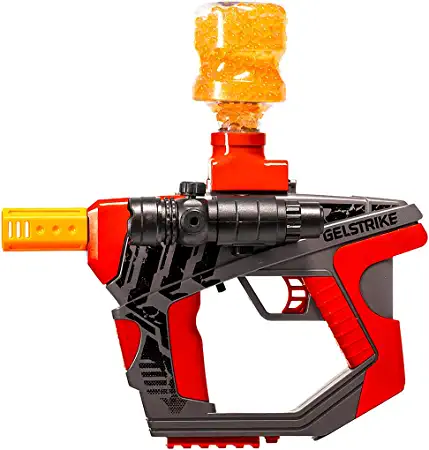 Photo 1 of GelStrike Gel Ball Rapid Blaster Delta Toy Water Blaster Shoots Biodegradable Gel Beads - Backyard Activity and Outdoor Games Ages 12+ (Red)
PRIOR USE.