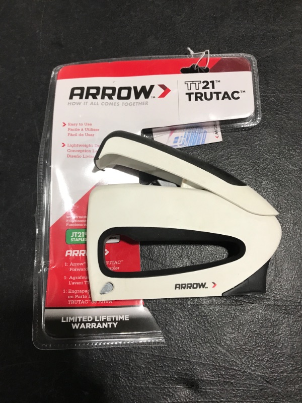 Photo 3 of ARROW TruTac Light Duty Forward Action Stapler. PRIOR USE.
