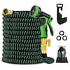 Photo 1 of 3/4 in. 50 ft. Expandable Garden Hose Flexible Water Hose with 10 Function Nozzle Durable 3750D Water Hose No Kink. PRIOR USE.
