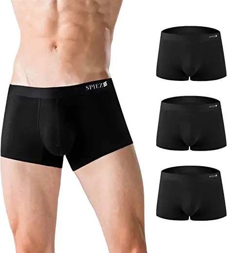 Photo 1 of **No size available** SPIEZ Men's Underwear Boxer Briefs, 3 Pack/ Tagless, Breathable Multipack Men's Underwear
