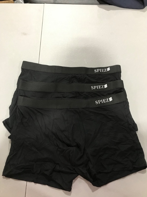 Photo 2 of **No size available** SPIEZ Men's Underwear Boxer Briefs, 3 Pack/ Tagless, Breathable Multipack Men's Underwear
