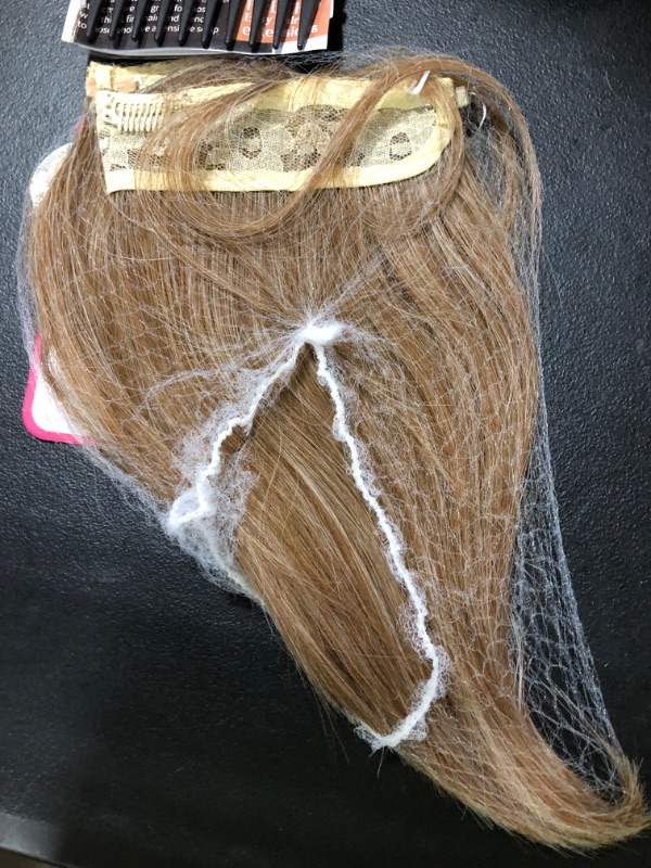 Photo 1 of  Invisible Wire Hair Extensions with Transparent Headband Adjustable Size Removable Secure Clips