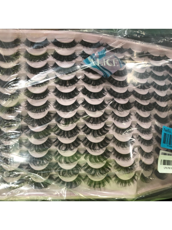 Photo 2 of 48 Pairs Bulk Pack 8 Styles Mixed DD Curl Wispy Faux Mink Lashes