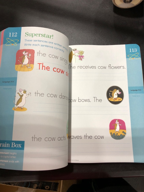 Photo 3 of Brain Quest Workbook: 1st Grade