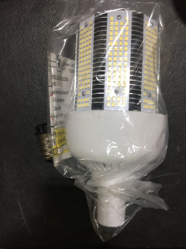 Photo 2 of 120W LED Corn Cob Bulb, E26/E39 Mogul Base Lamp, 6000K Daylight 18000LM Replacement 400-600 Watt Metal Halide HID HPS CFL, for Garage Warehouse Parking lot High Bay Work Shop Lamp