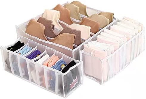 Photo 1 of 3 Pack Washable Wardrobe Clothes Organizer,